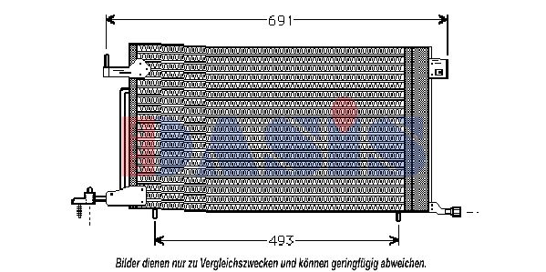 AKS DASIS Lauhdutin, ilmastointilaite 162100N